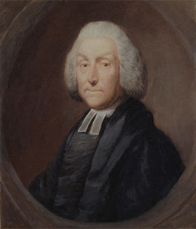 The Rev. Samuel Uvedale (1770 to 1774) as a canvas print