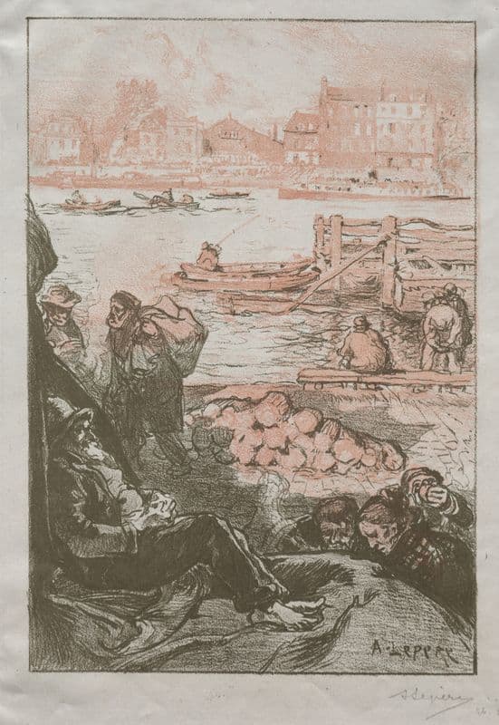 The River Porter, Monday as a canvas print