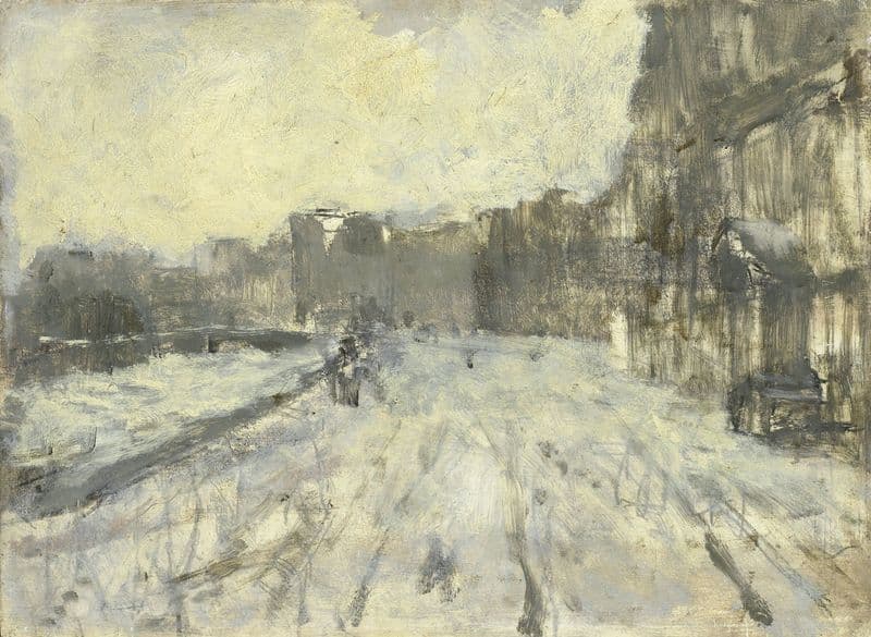 The Rokin, Amsterdam (c. 1880 - c. 1923) as a canvas print