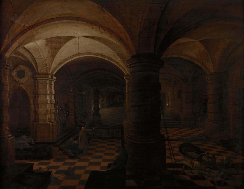 The salvation of Saint Peter as a canvas print