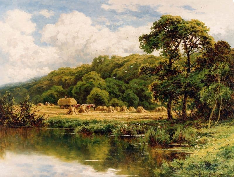 The Severn Bridge Near Bridgenorth, Shropshire as a canvas print