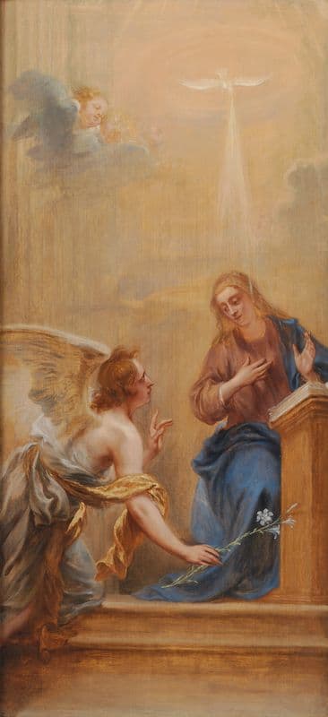 The Snyders Triptych I (circa 1659-1660) as a canvas print