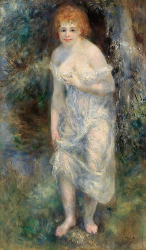 The Source (La Source) as a canvas print