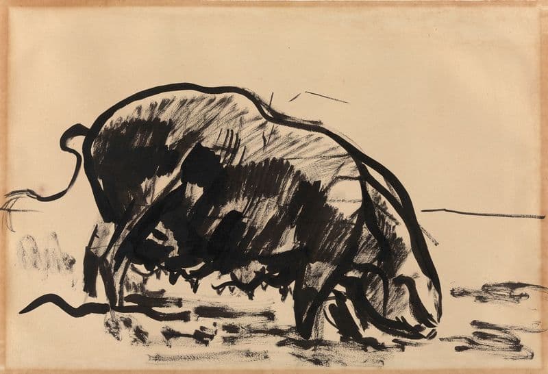 The Sow as a canvas print