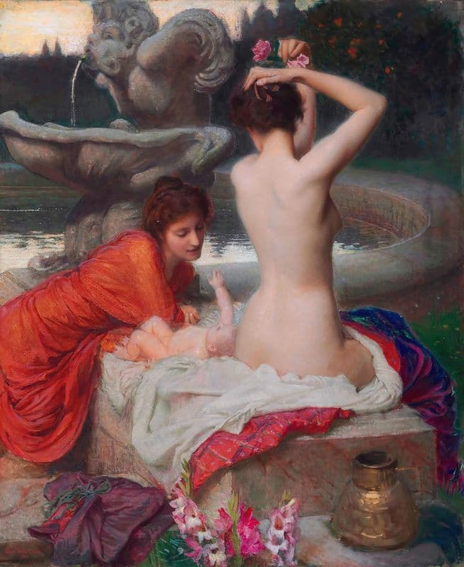 The Spring as a canvas print