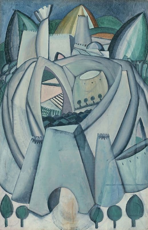 The Stronghold (1907-1917) as a canvas print