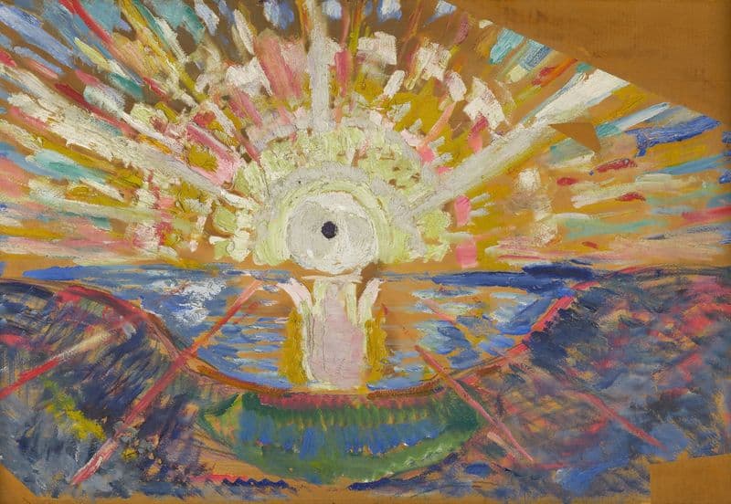 The Sun (1910–12) as a canvas print