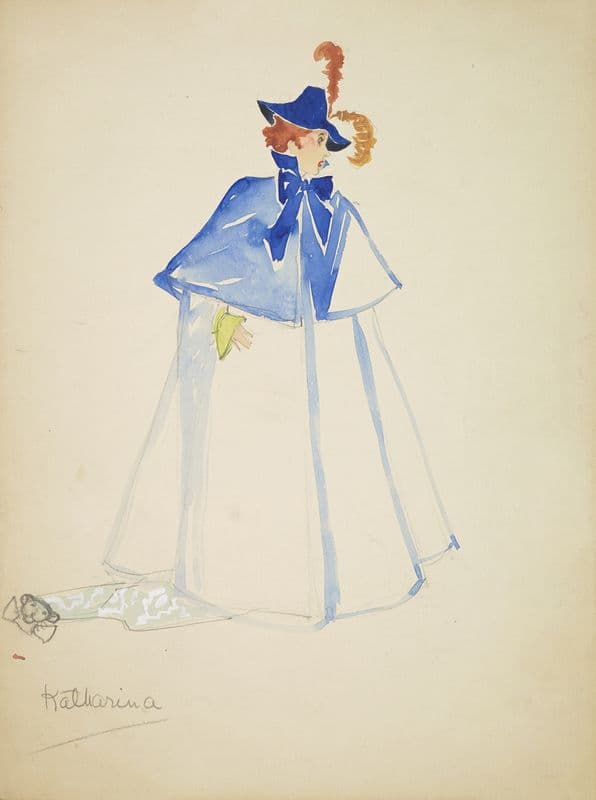 The Taming of the Shrew: Katharina (1934-1943) as a canvas print