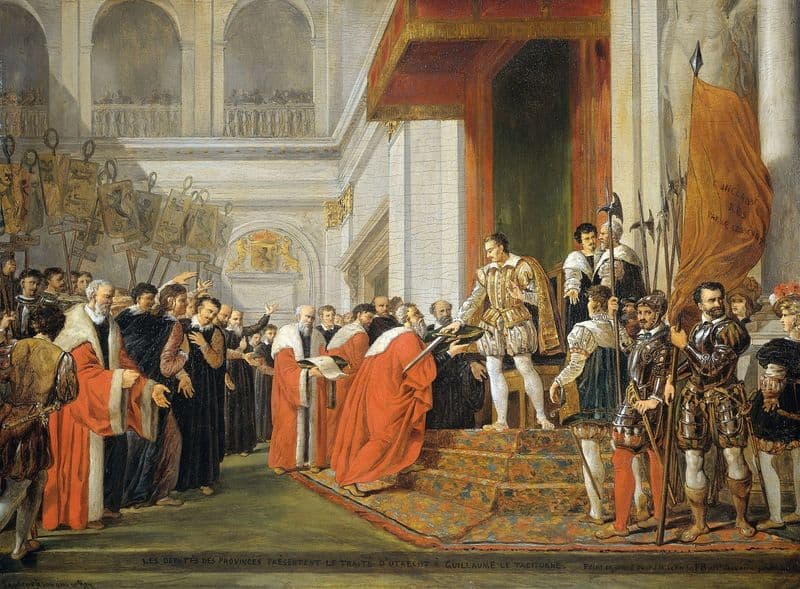 The Union of Utrecht (1815 - 1830) as a canvas print