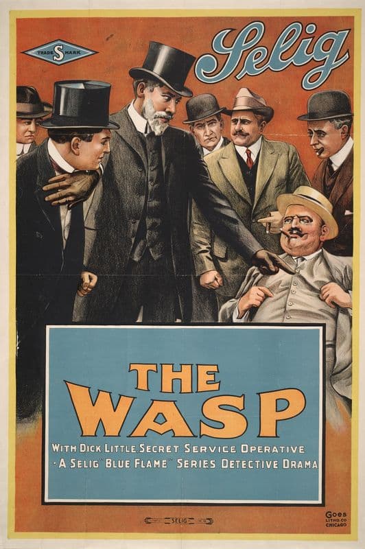 The wasp as a canvas print