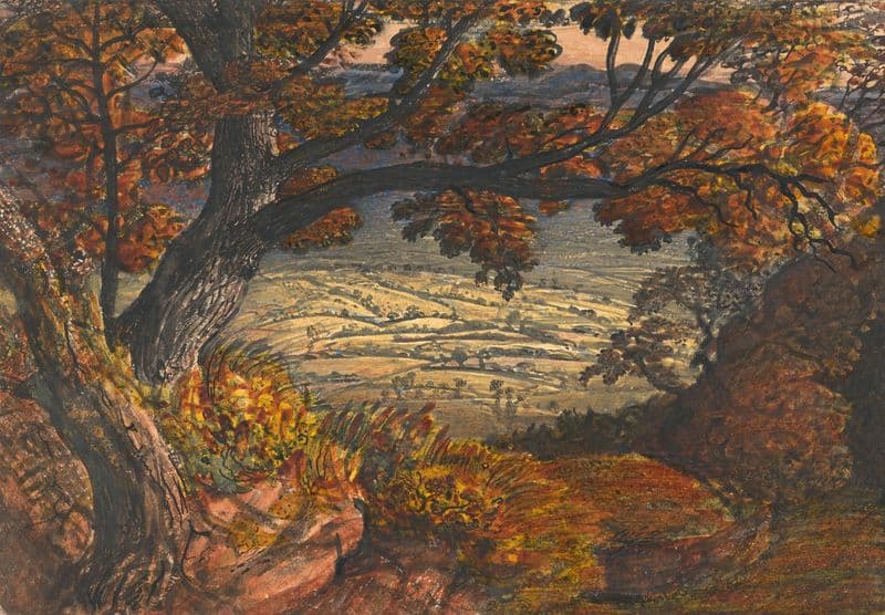 The Weald of Kent (between 1833 and 1834) as a canvas print