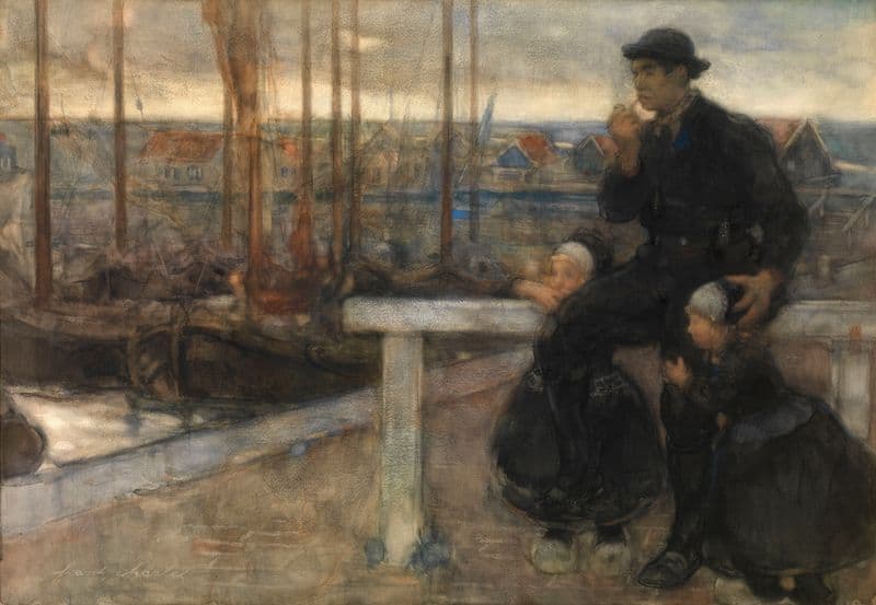 The Widower as a canvas print