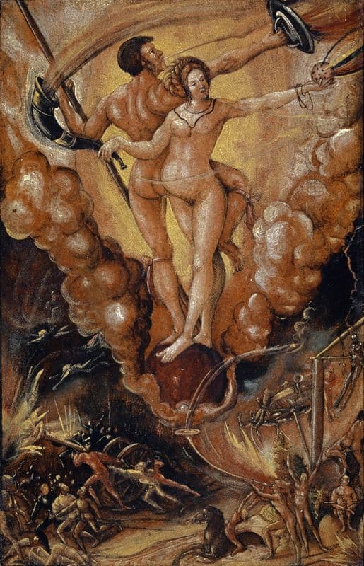 The Wild Army (1513-1515) as a canvas print
