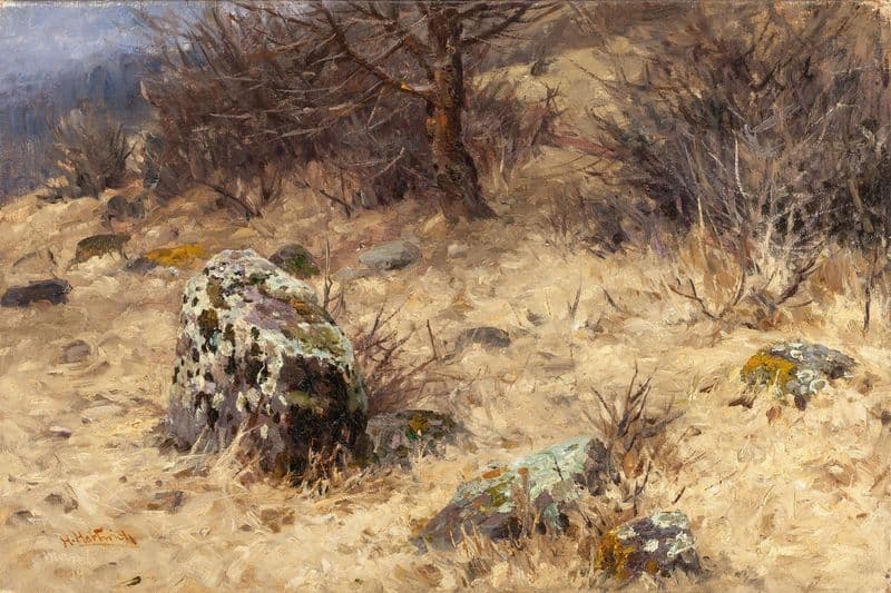 The Woodcock Grounds as a canvas print