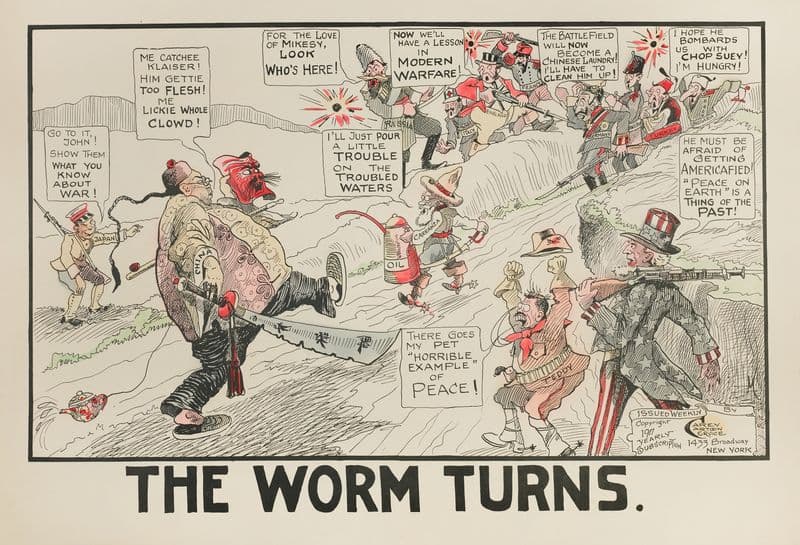 The Worm Turns as a canvas print