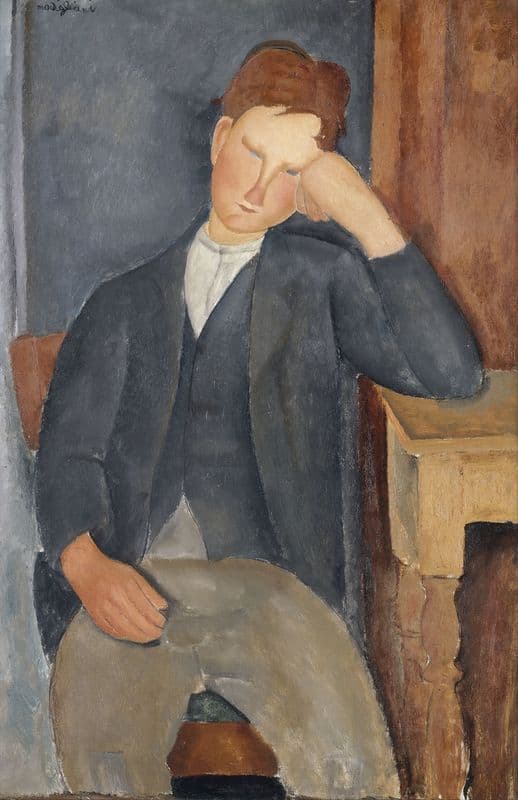 The Young Apprentice (1918 - 1919) as a canvas print