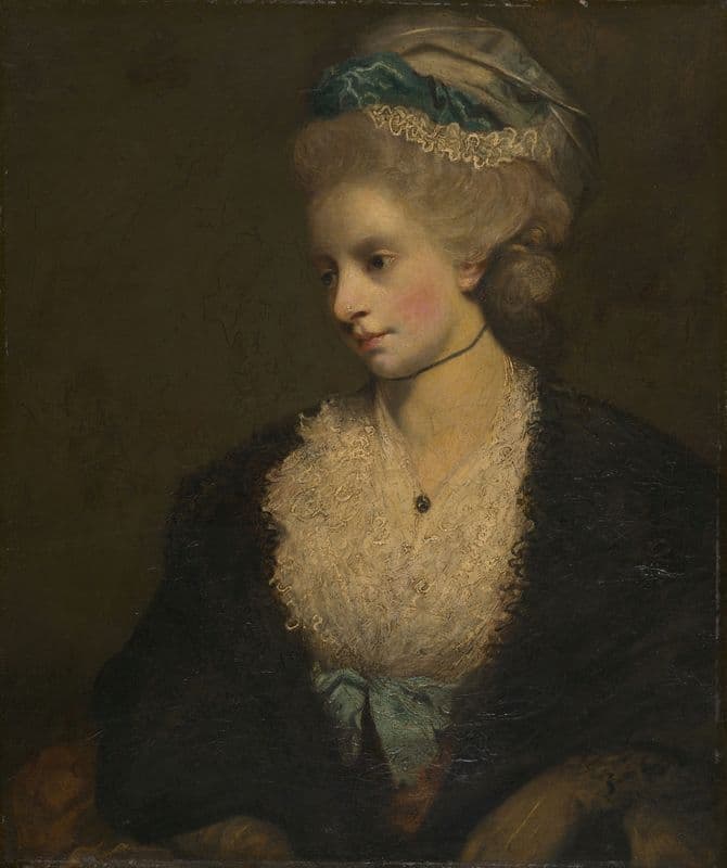 Theophilia Gwatkin as a canvas print