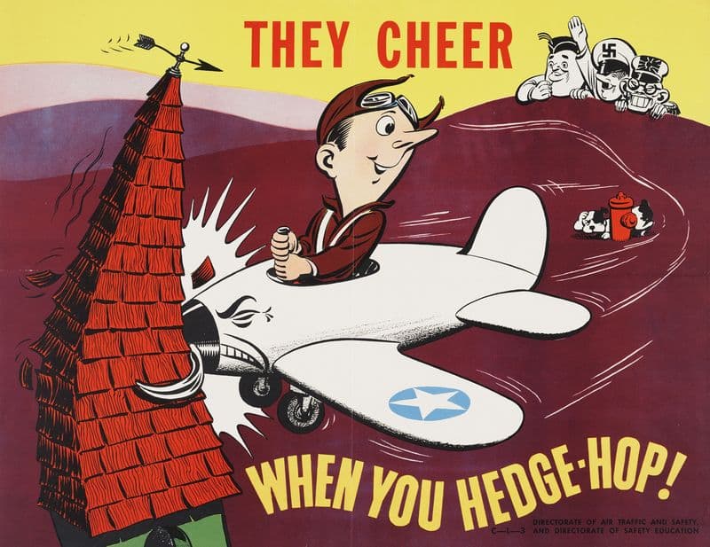 They cheer when you hedge-hop! as a canvas print