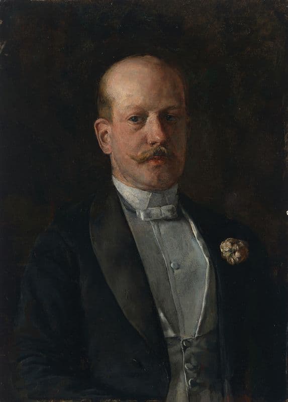 Thomas Benedict Clarke as a canvas print