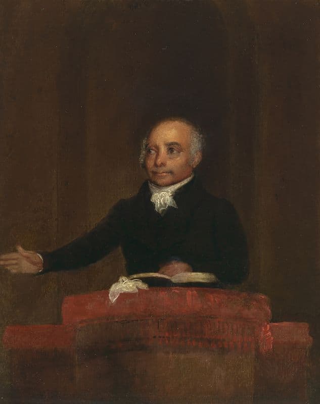 Thomas Paul (c. 1825) as a canvas print
