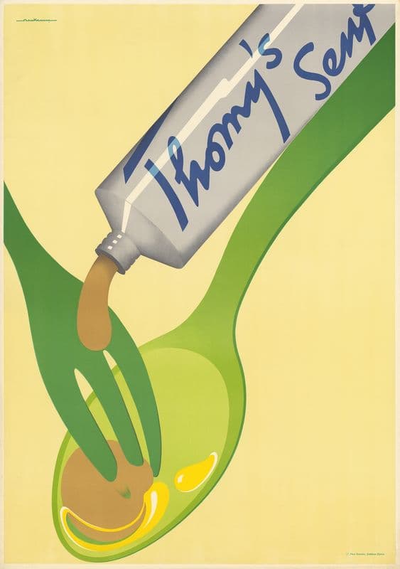 Thomy’s Senf as a canvas print