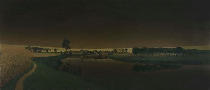Thunderstorm over Sint (1904-1905) as a canvas print