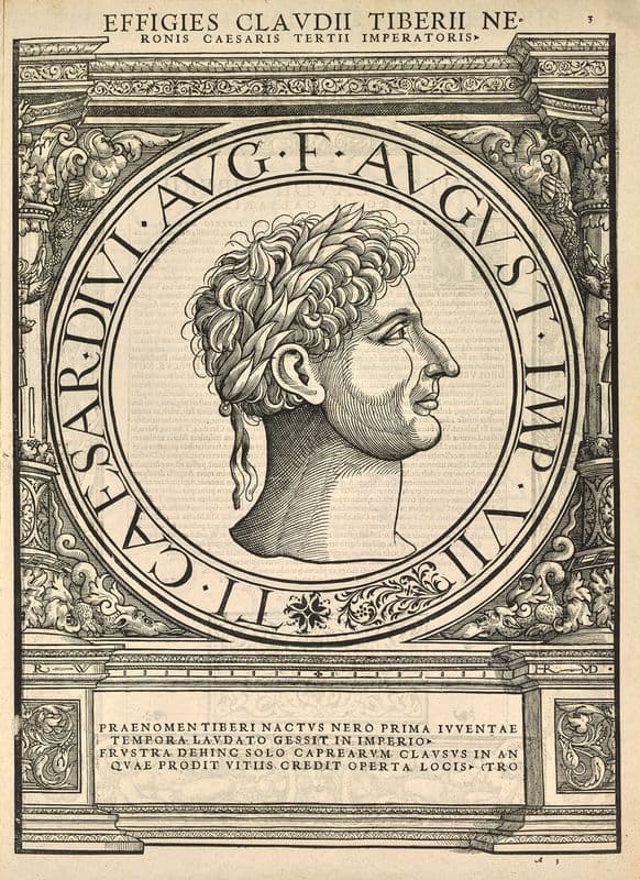 Tiberius as a canvas print