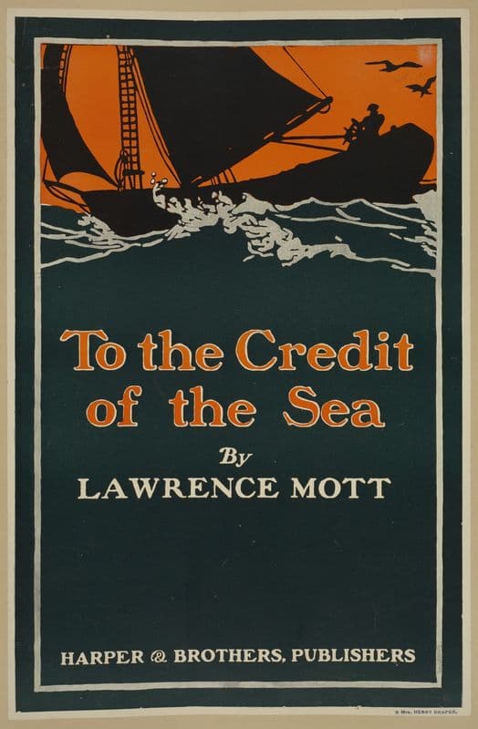 To the credit of the sea (1895-1911) as a canvas print