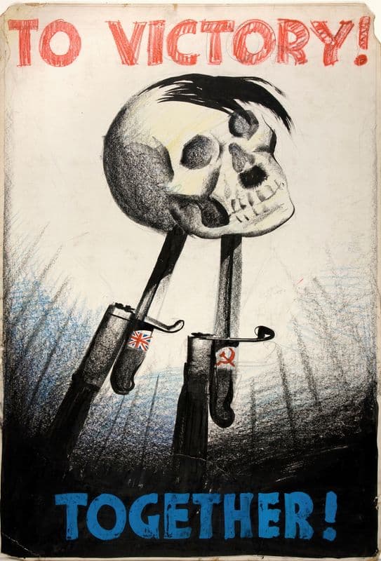 To Victory! Together! (1939-1946) as a canvas print