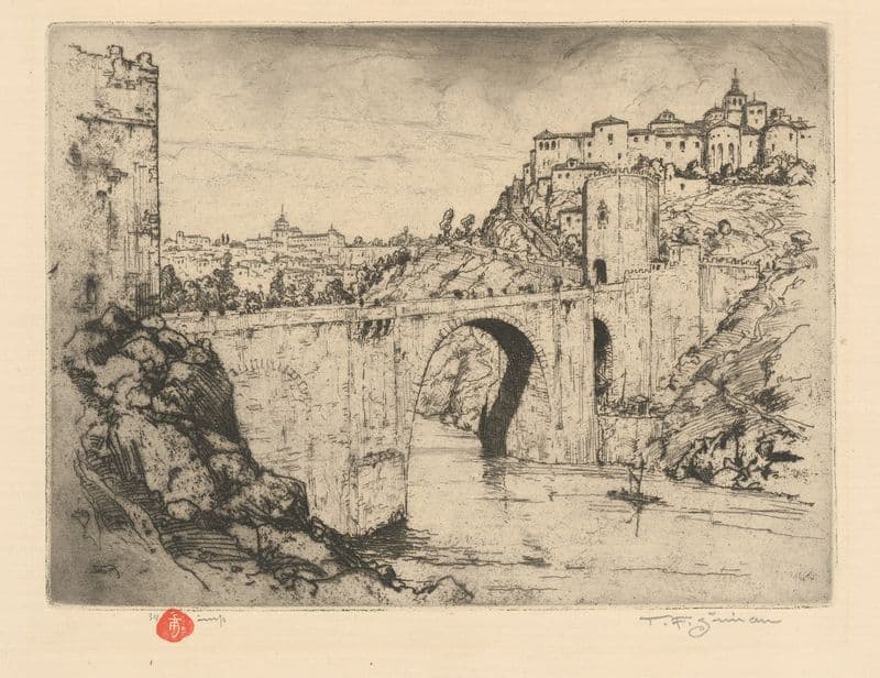 Toledo as a canvas print