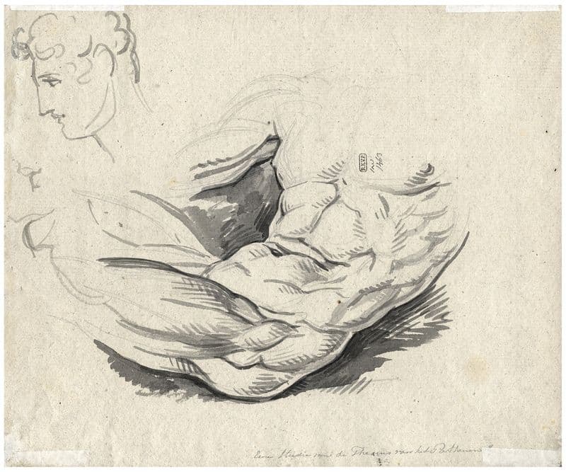 Torso as a canvas print