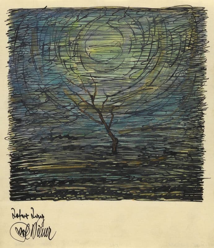Toter Tag (around 1923) as a canvas print