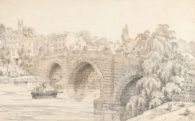 Totnes from the Seymour Hotel as a canvas print