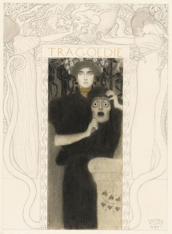 Tragödie as a canvas print