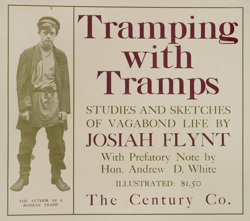 Tramping with tramps (1895-1911) as a canvas print