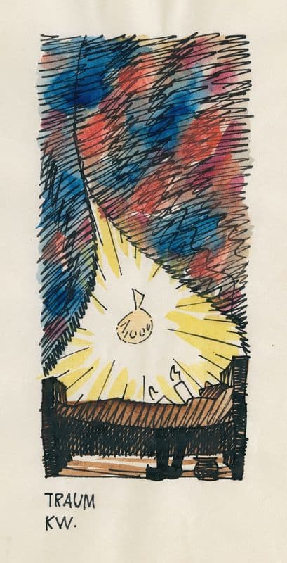 Traum (around 1922) as a canvas print