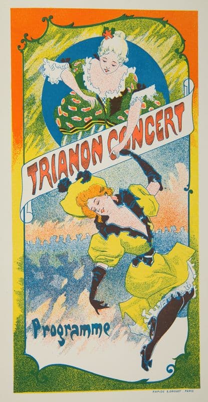 Trianon Concert as a canvas print