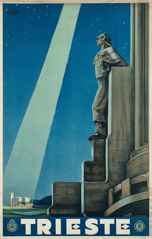 Trieste as a canvas print