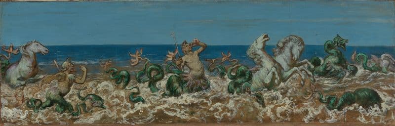 Tritonenzug as a canvas print