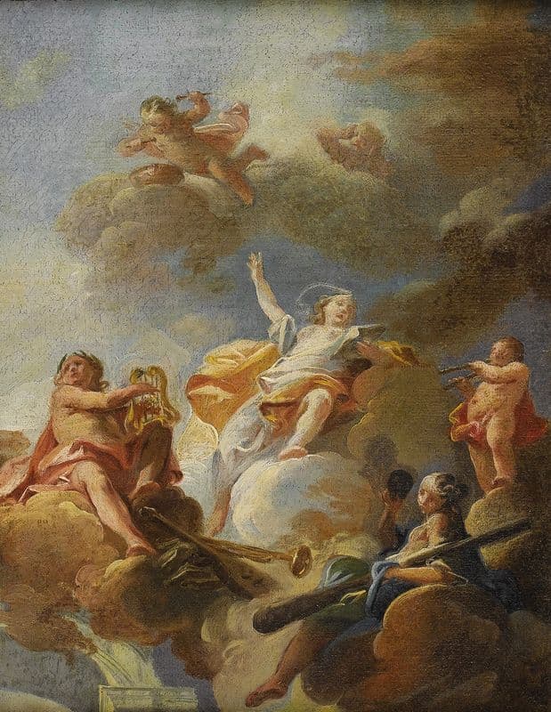 Triumph of the Arts as a canvas print