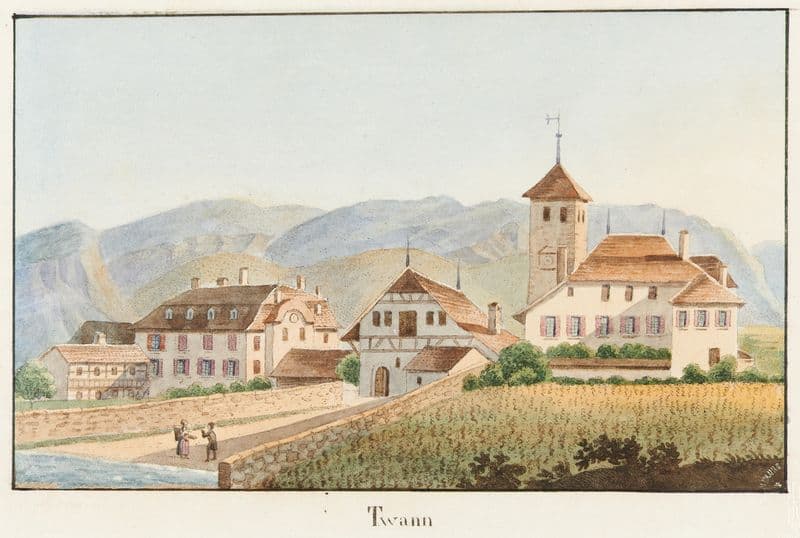 Twann as a canvas print