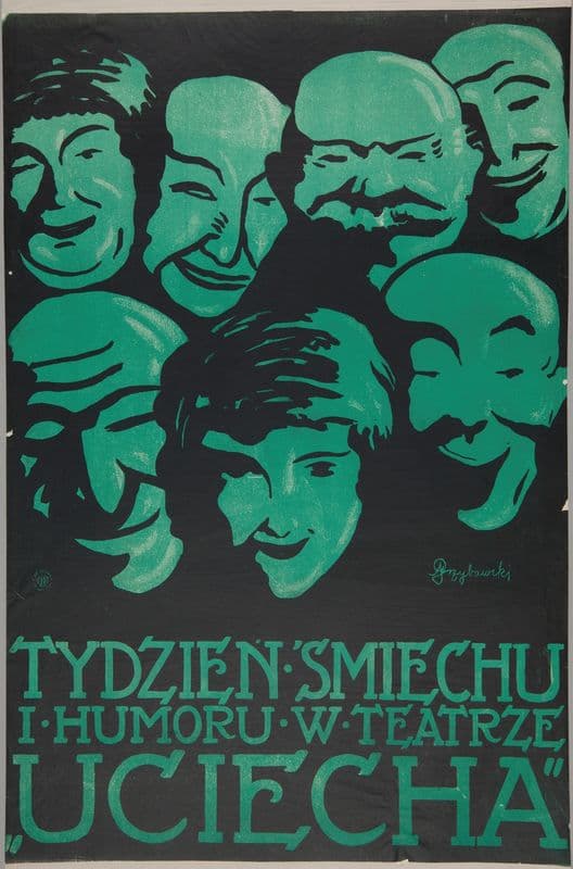 Tydzień śmiechu i humoru w Teatrze ‘Uciecha’ as a canvas print