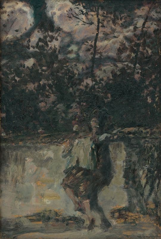 Uličníci z Capri as a canvas print