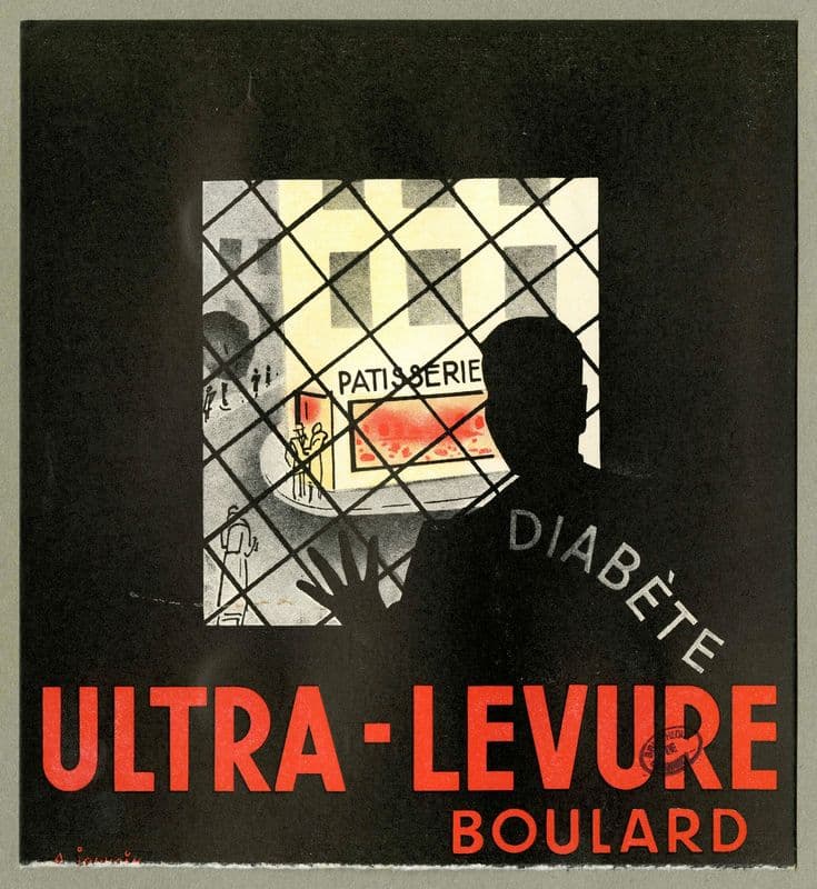 Ultra-levure Boulard (1910-1950) as a canvas print