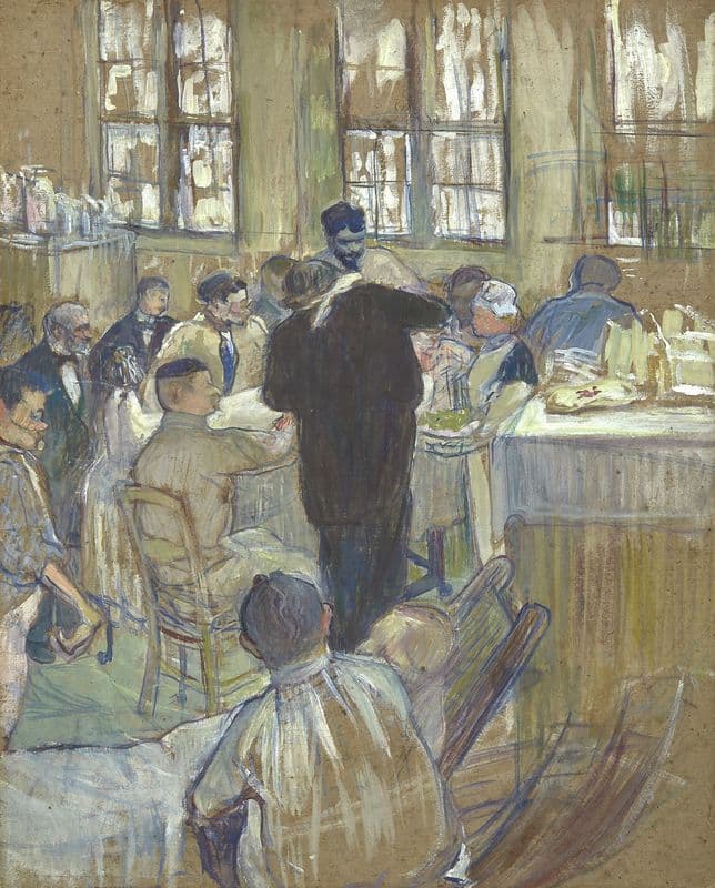 Une opération par le Docteur Péan à l’Hôpital International as a canvas print