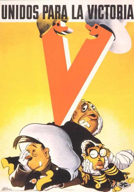 Unidos para la victoria as a canvas print