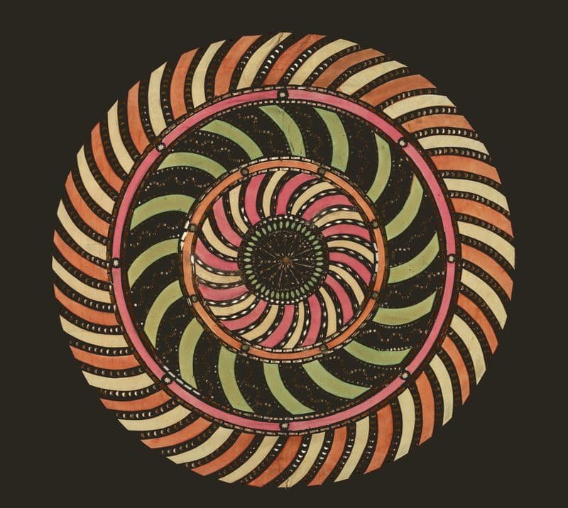Universal Wheel (ca. 1780) as a canvas print