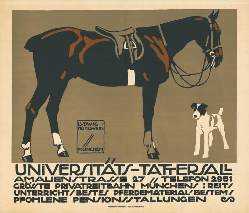 Universitäts-Tattersall as a canvas print