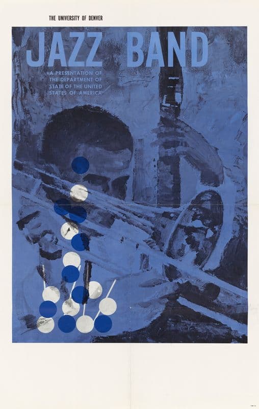 University of Denver Jazz Band as a canvas print