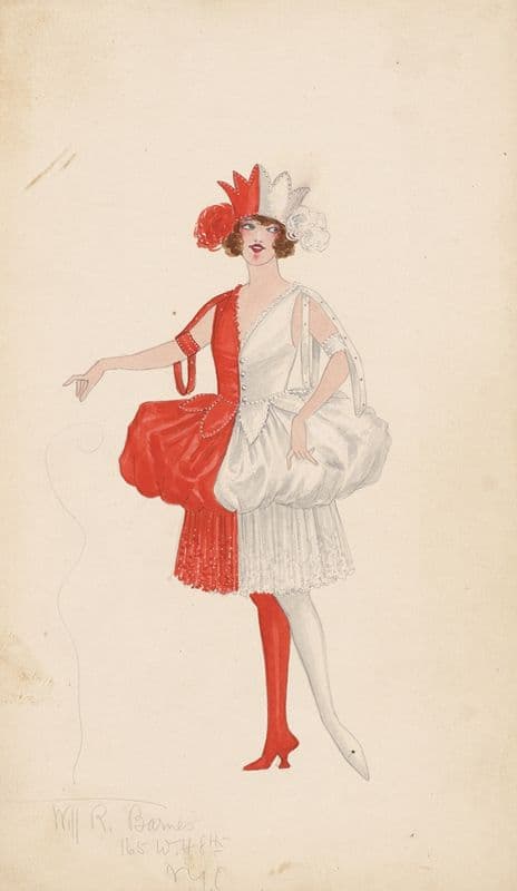 Untitled (1919 - 1920) as a canvas print